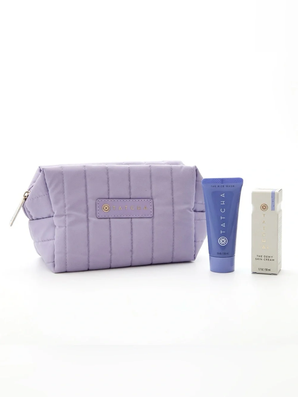 Tatcha Make-Up Bag & Skincare Duo NEW in Bag
